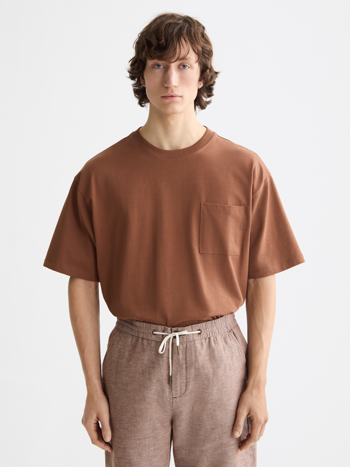 Seasonal Essentials 3 Crosses Pocket T-Shirt