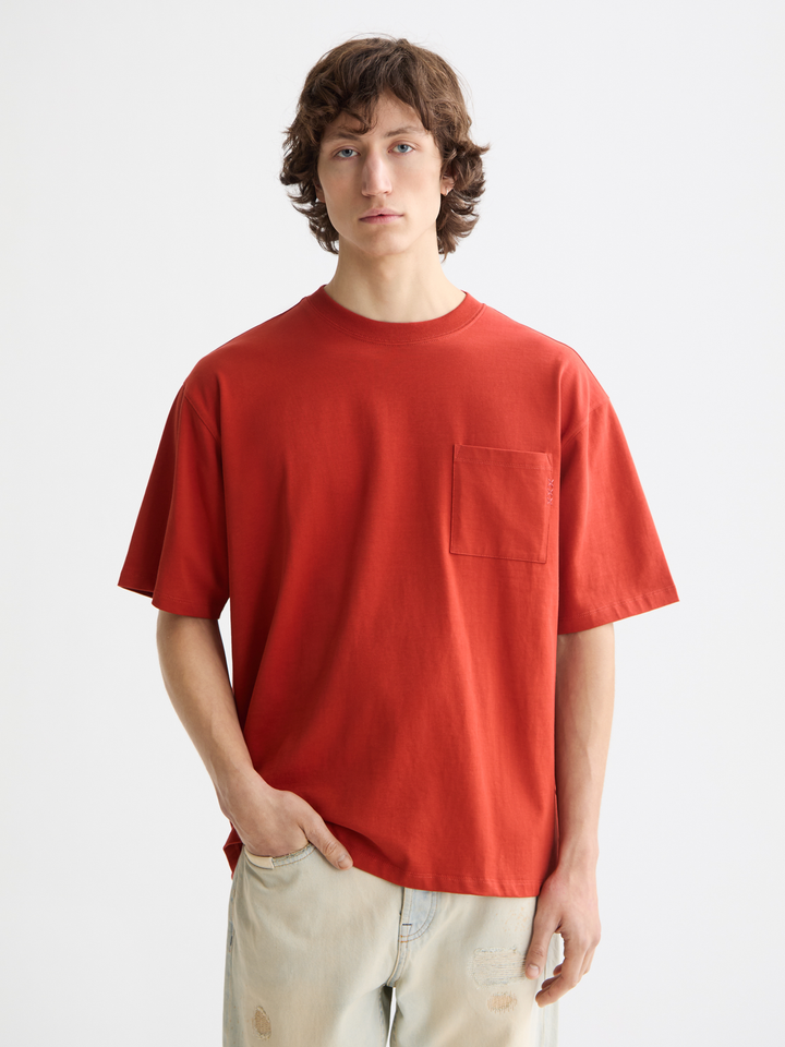 Seasonal Essentials 3 Crosses Pocket T-Shirt