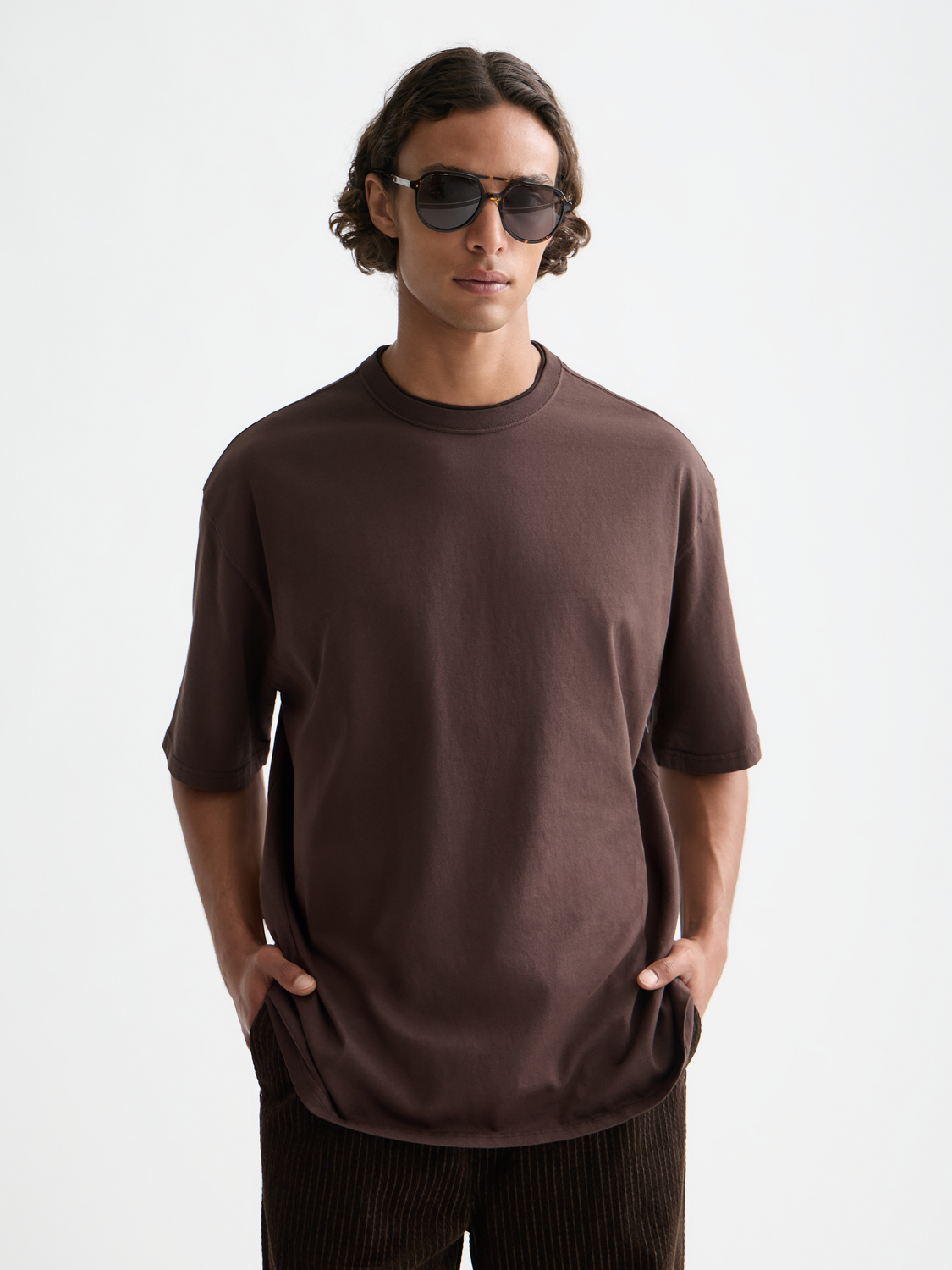 Seasonal core 3 crosses garment-dyed t-shirt