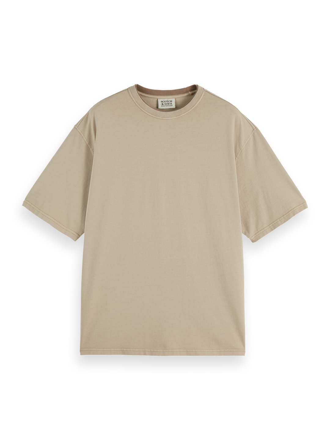 Seasonal core 3 crosses garment-dyed t-shirt