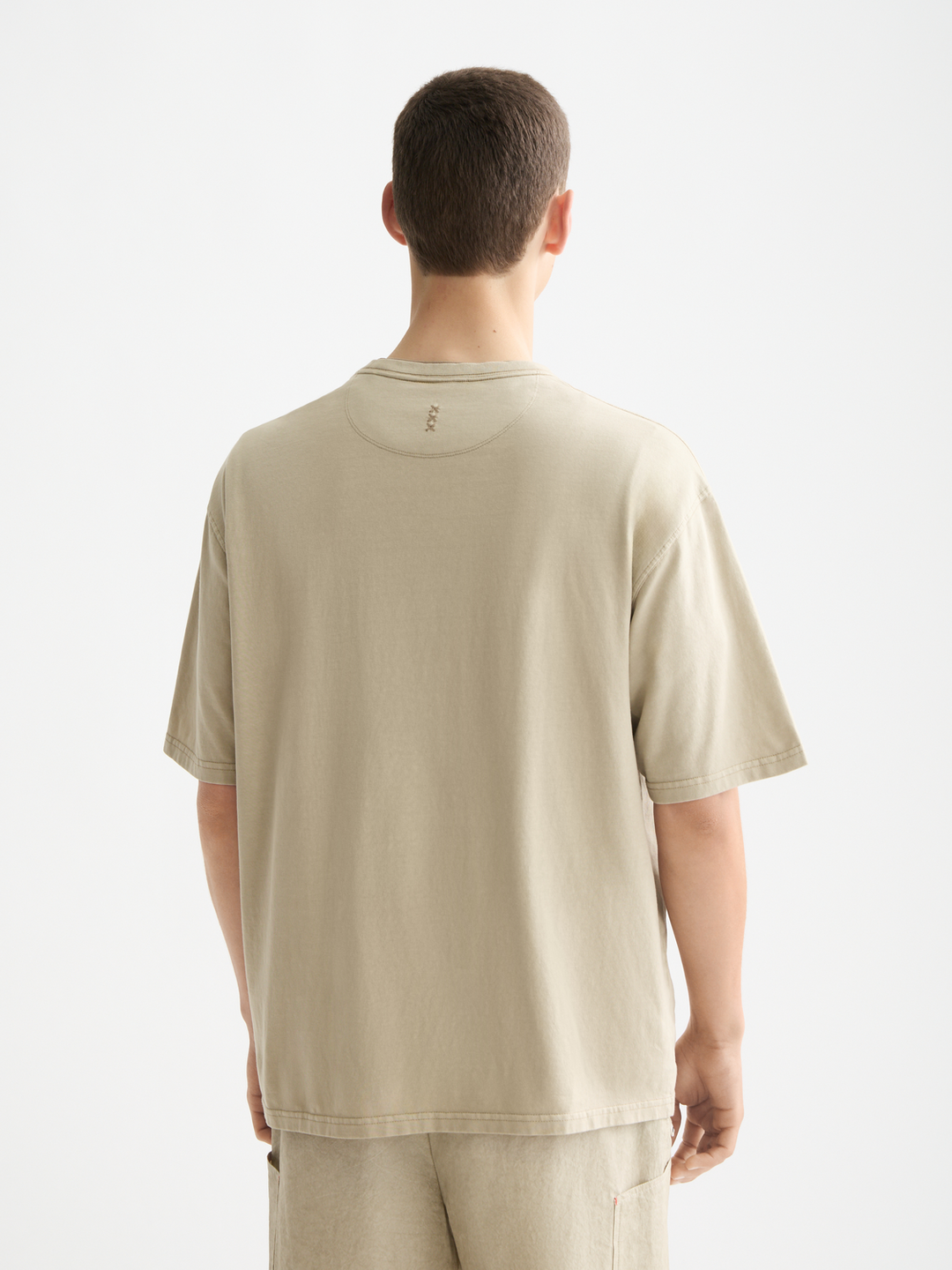 Seasonal core 3 crosses garment-dyed t-shirt