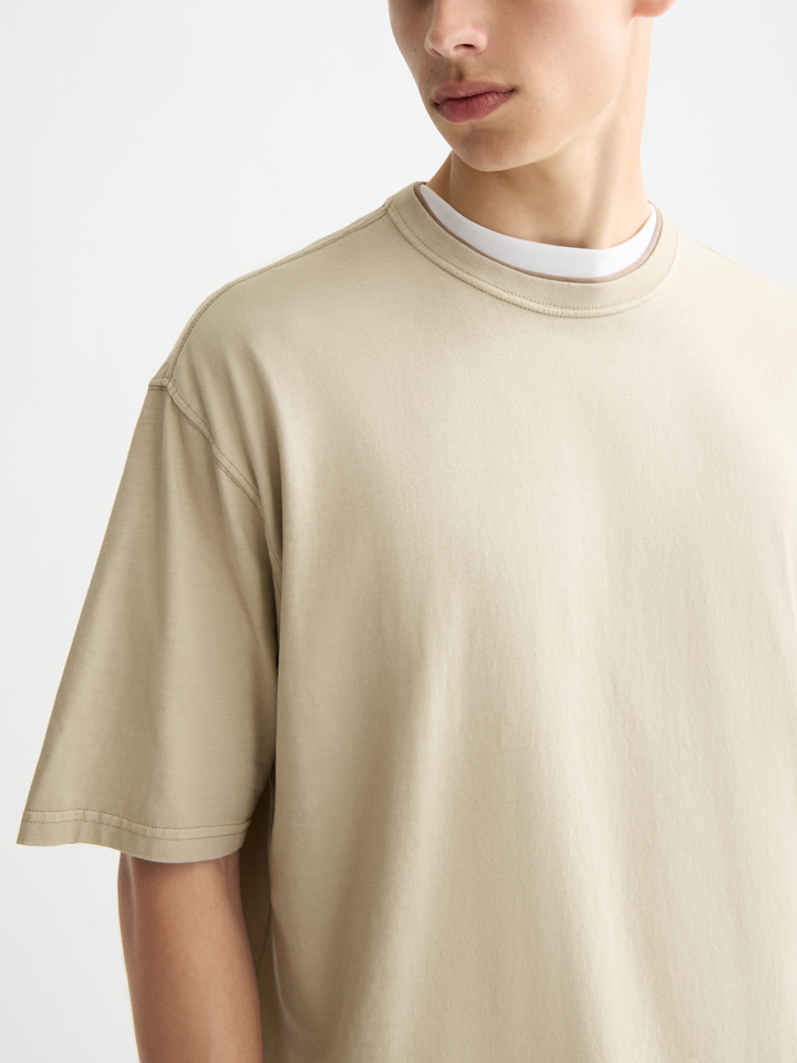 Seasonal core 3 crosses garment-dyed t-shirt