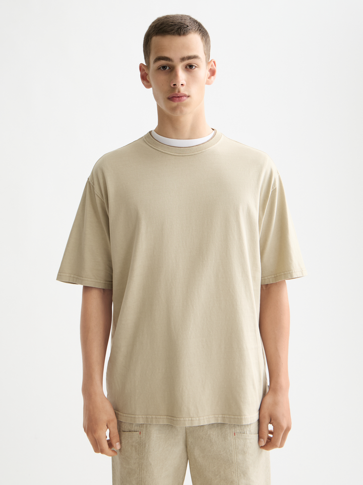 Seasonal core 3 crosses garment-dyed t-shirt