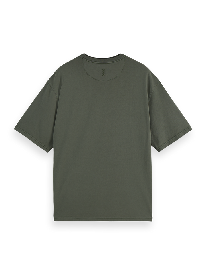 Seasonal core 3 crosses garment-dyed t-shirt