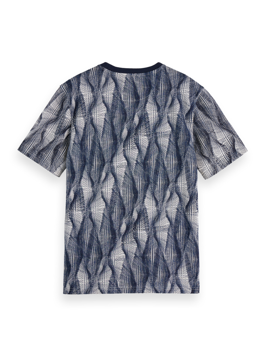 Regular Fit Micro AOP T-shirt