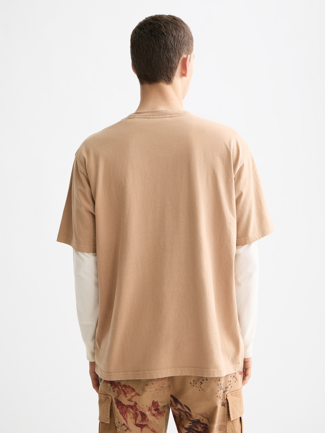Loose Fit Overdyed Aw T-Shirt