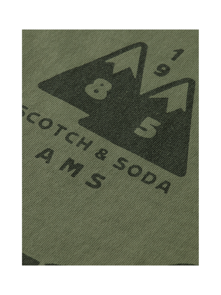 Loose Fit Garment Dye Aw T-Shirt