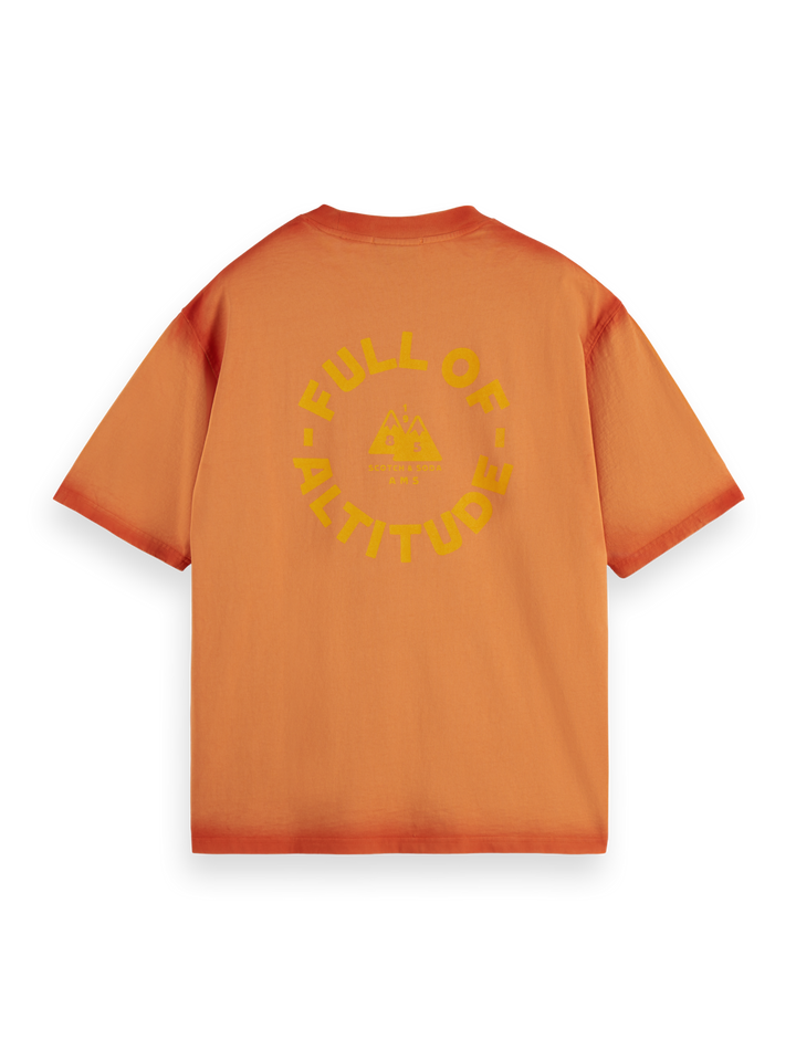 Loose Fit Garment Dye Aw T-Shirt