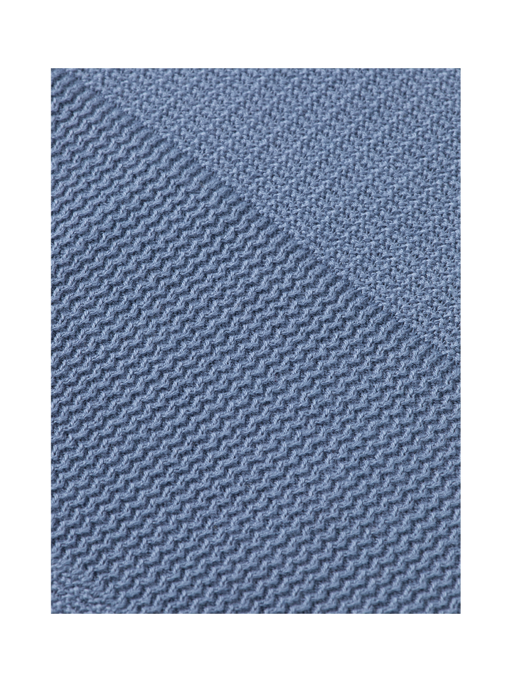 Knitted Tonal Striped Polo