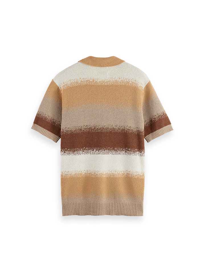 Knitted Degrade Polo