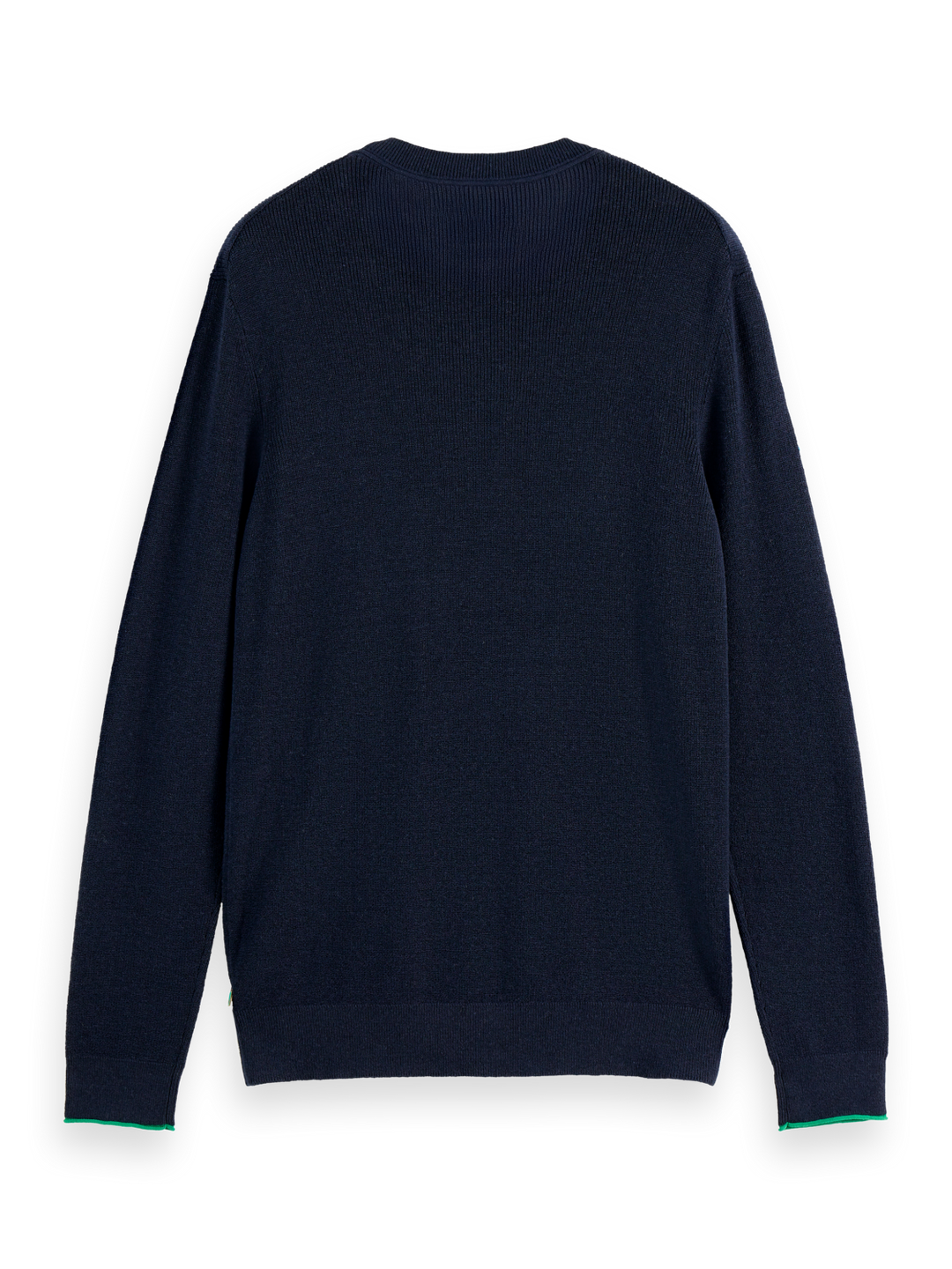 Linen Blend Crew Neck
