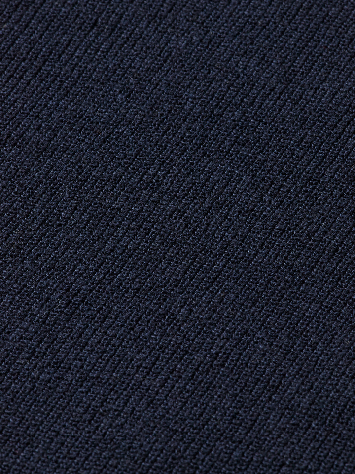 Linen Blend Crew Neck