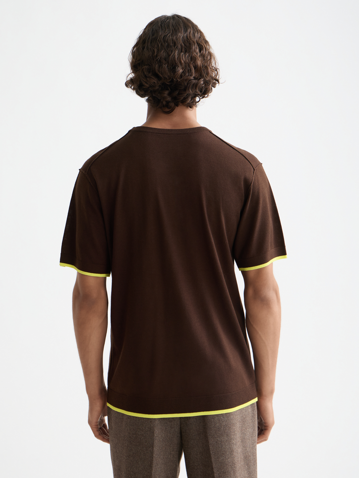 Knitted Relaxed T-Shirt