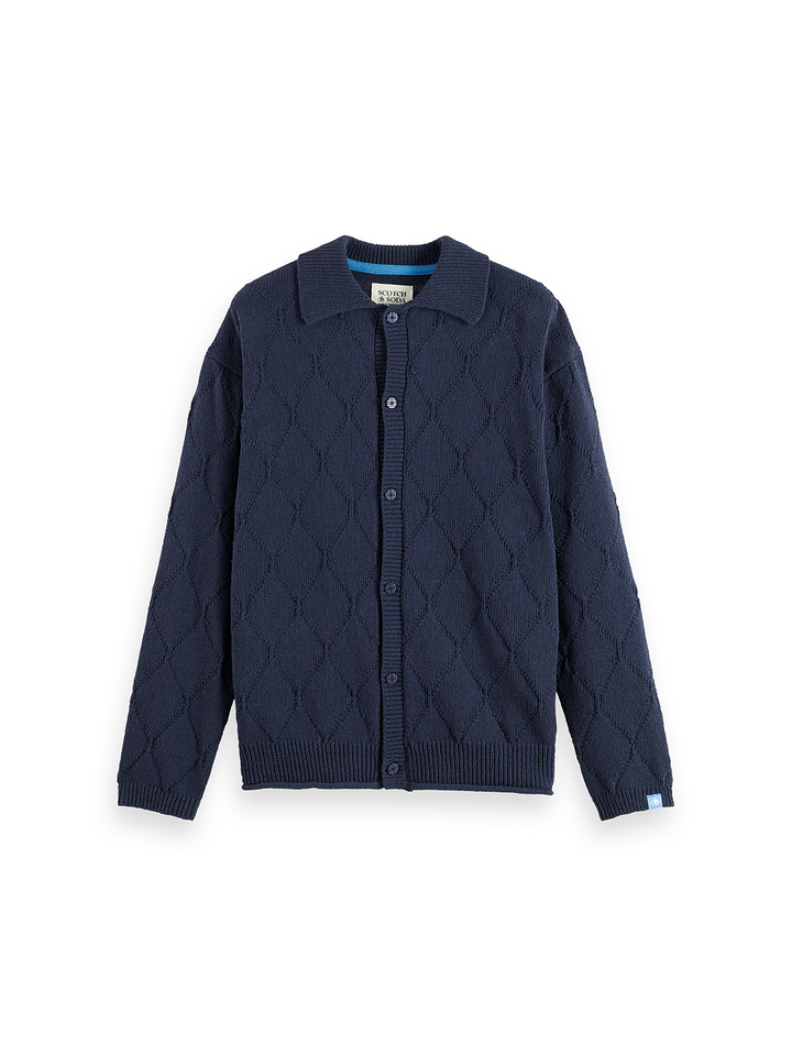 Open Work Long Sleeve Shirt