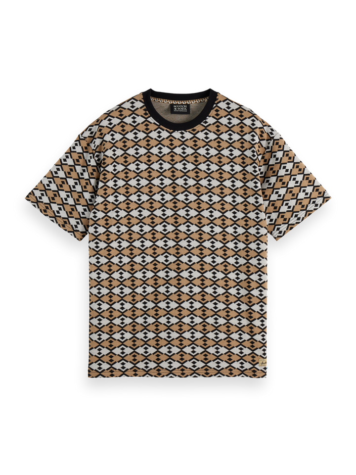 Relaxed Fit Jacquard T-shirt