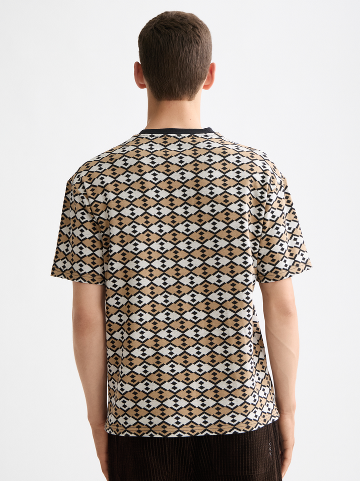 Relaxed Fit Jacquard T-shirt