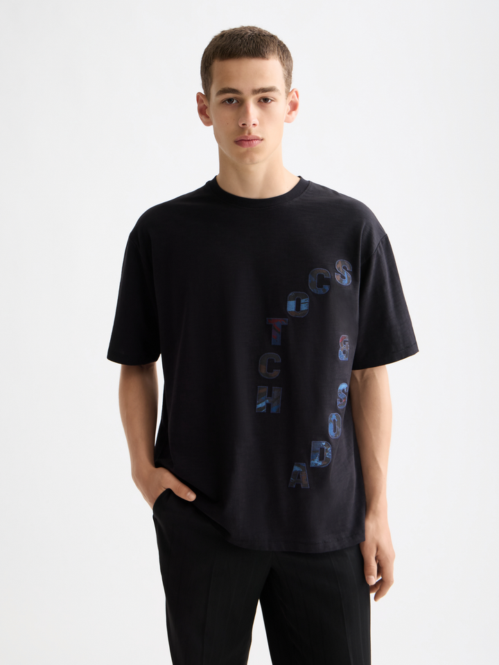Loose Fit Applique T-Shirt