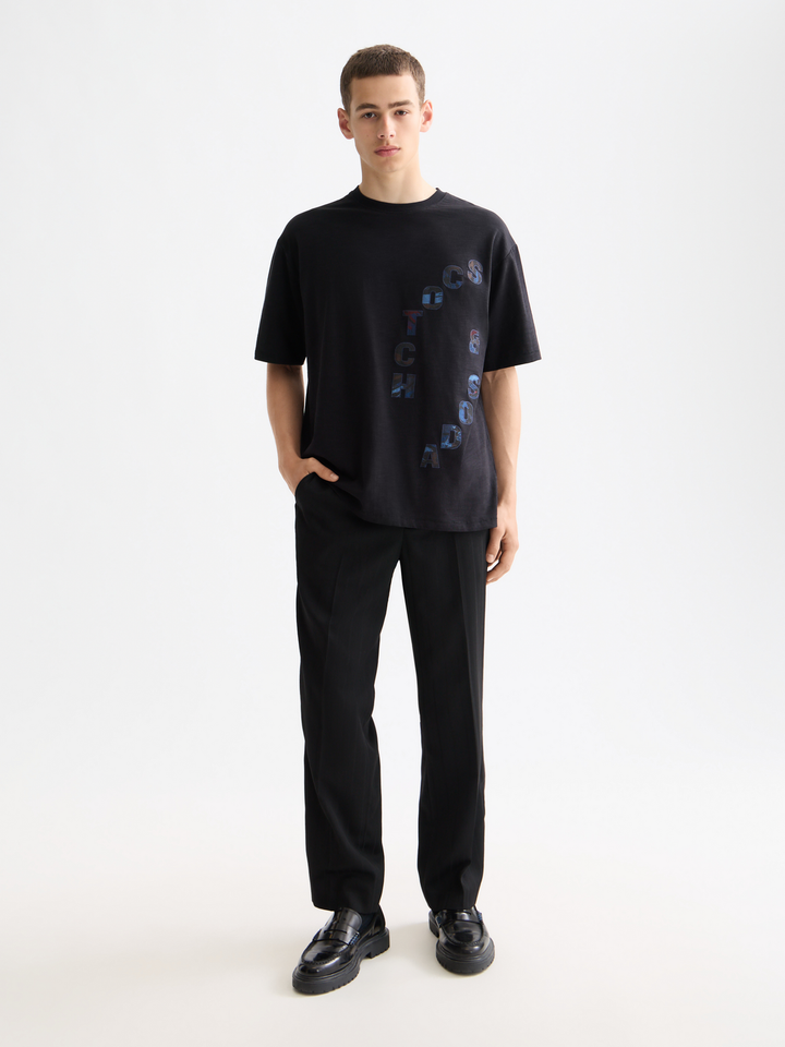 Loose Fit Applique T-Shirt