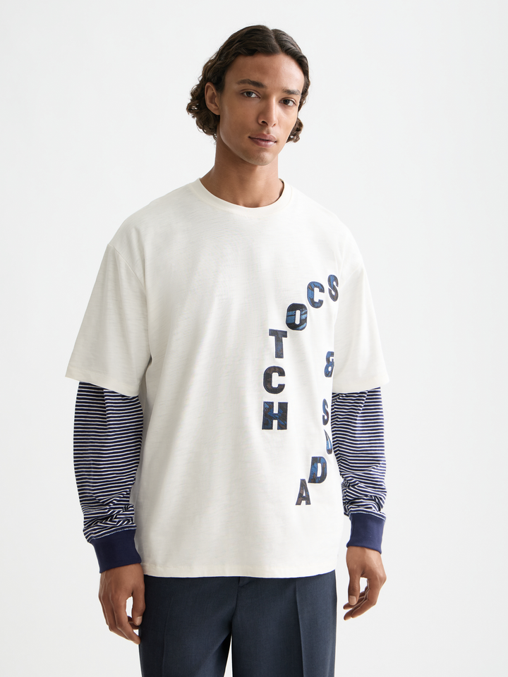 Loose Fit Applique T-Shirt