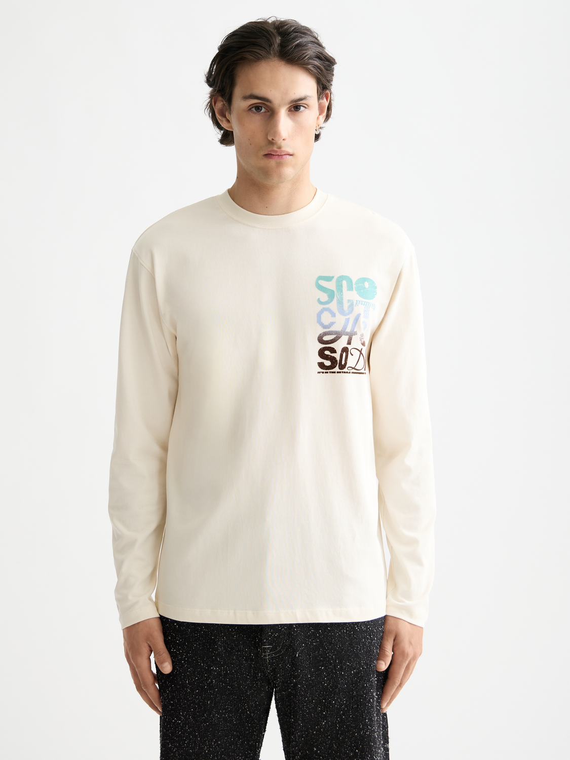 Relaxed Fit Artwork T-shirt LS