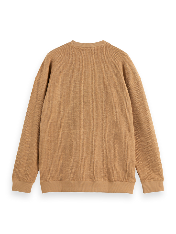 Textured Sweatshirt