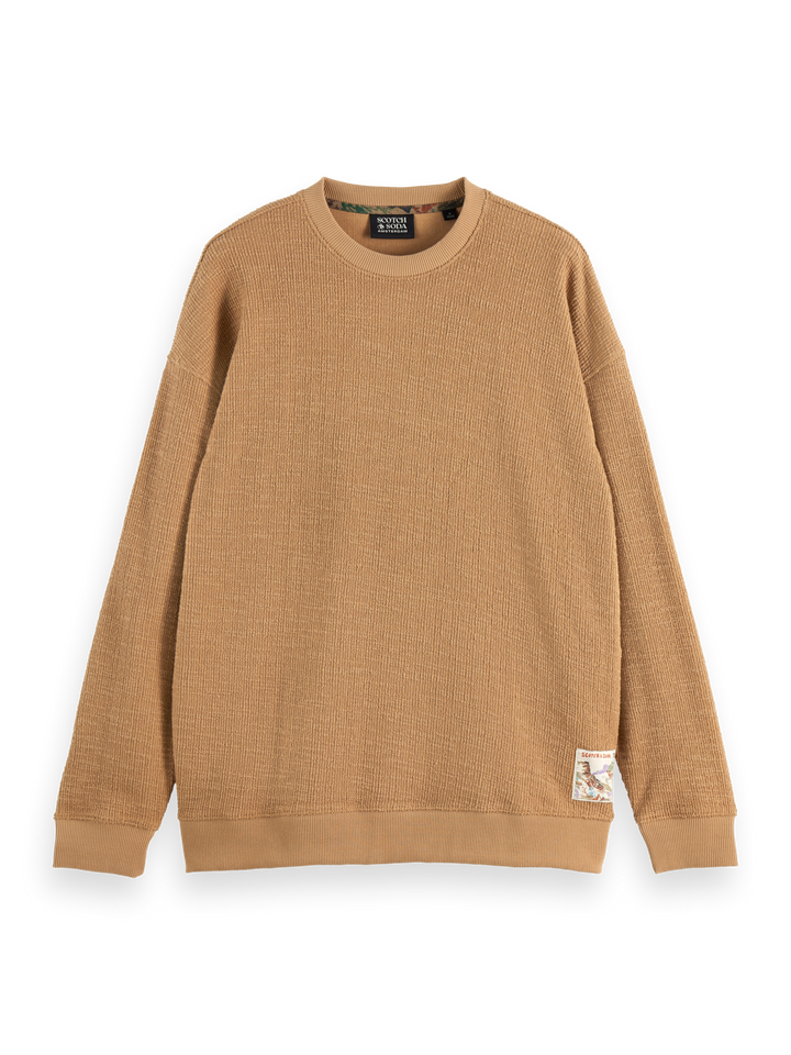 Textured Sweatshirt