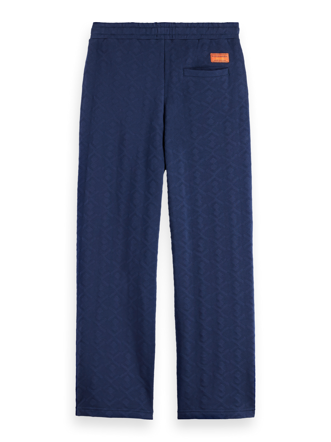 Jacquard terry sweatpants