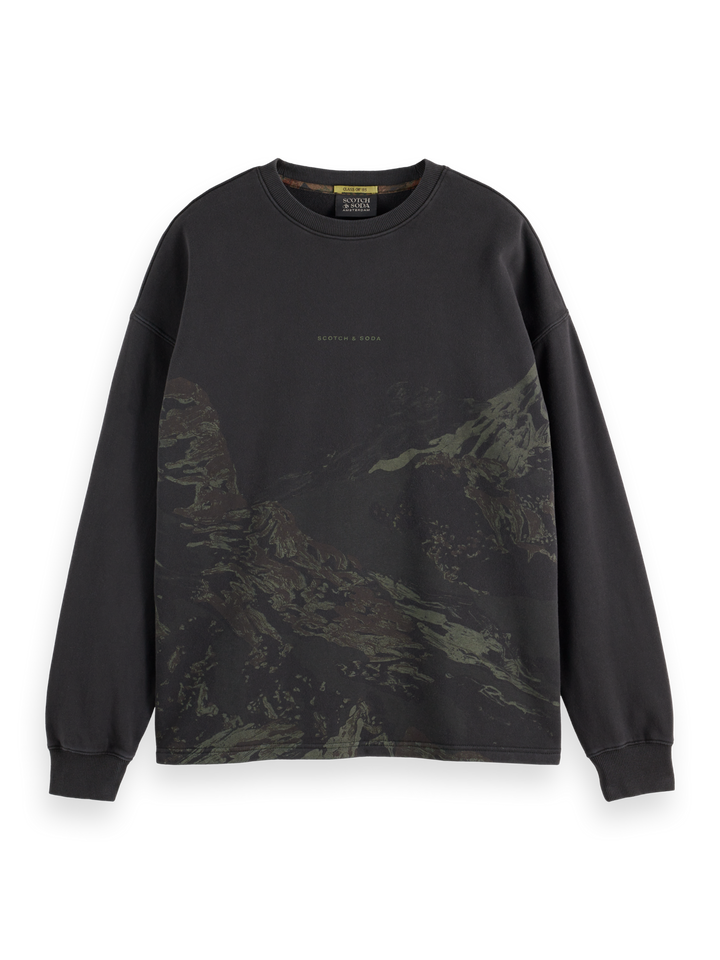 Loose Overdyed Sweatshirt