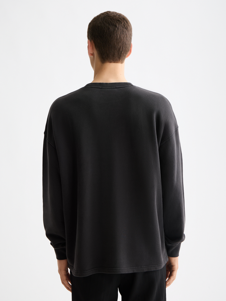Loose Overdyed Sweatshirt