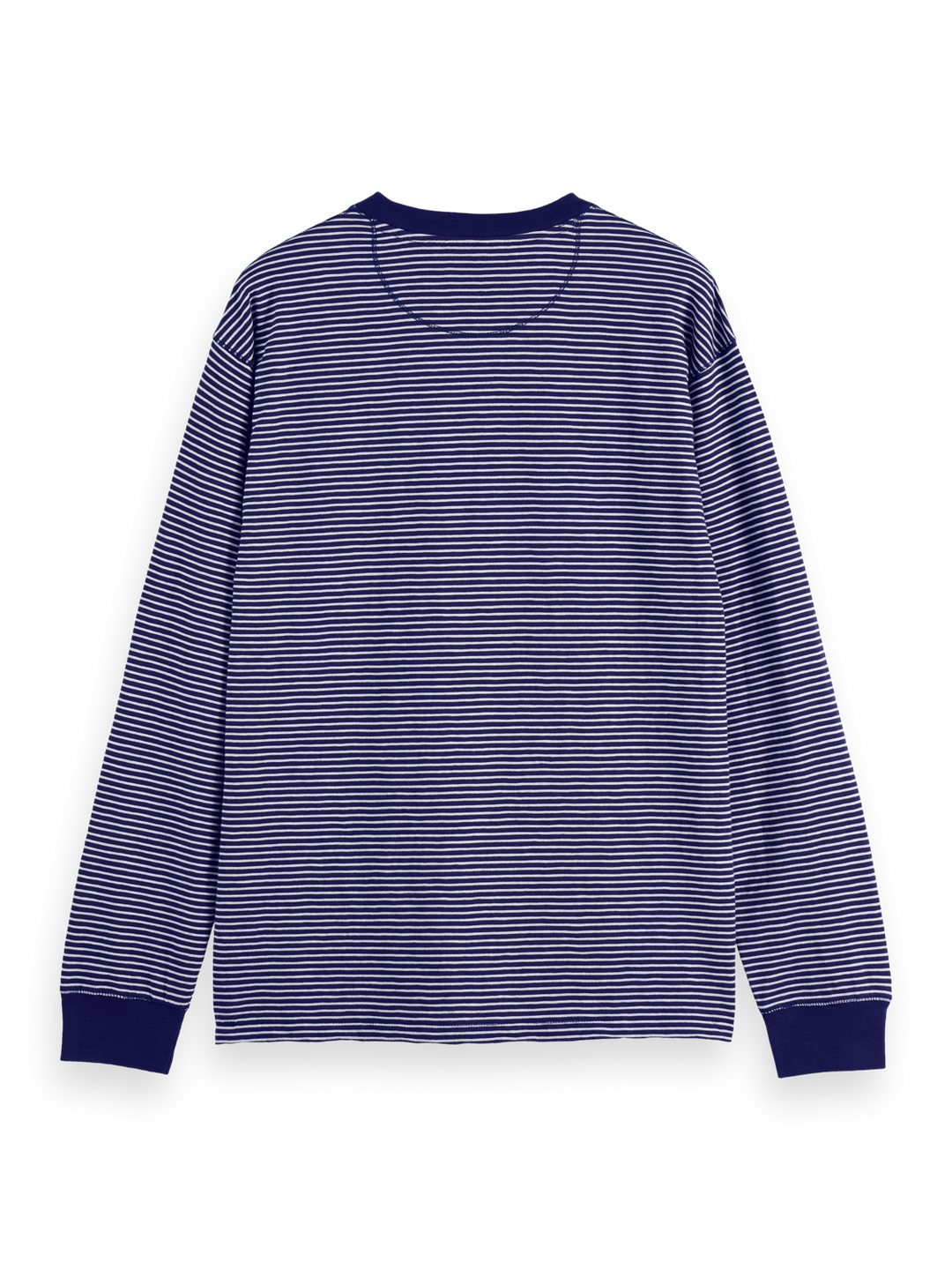 Relaxed Fit Striped Henley