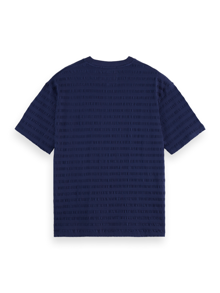 Horizonal Textured T-Shirt