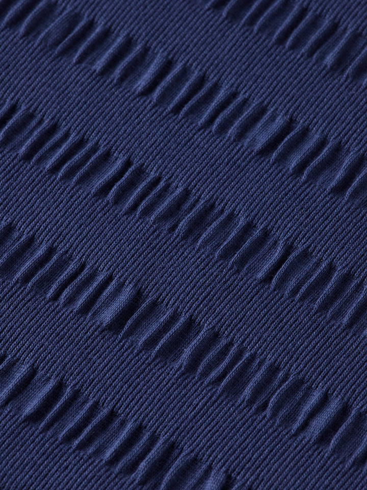 Horizonal Textured T-Shirt