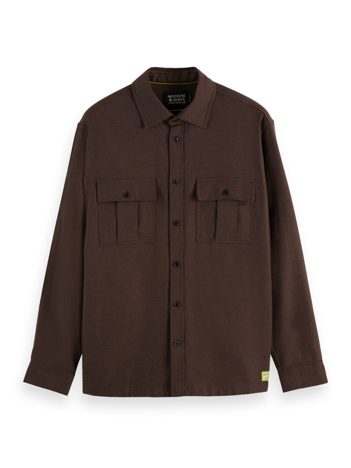 Melange Relaxed Shirt