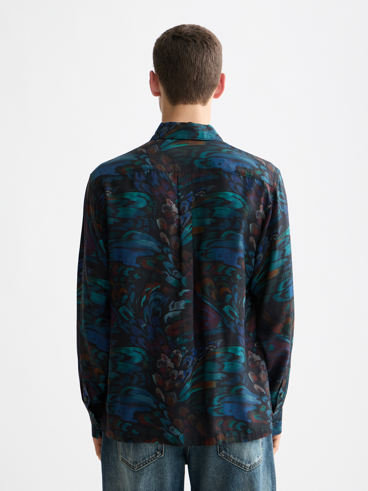 Printed relaxed-fit shirt