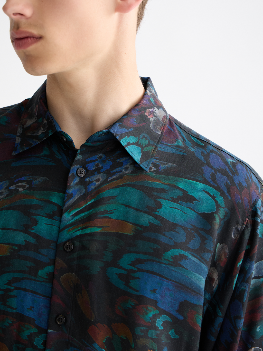 Printed relaxed-fit shirt