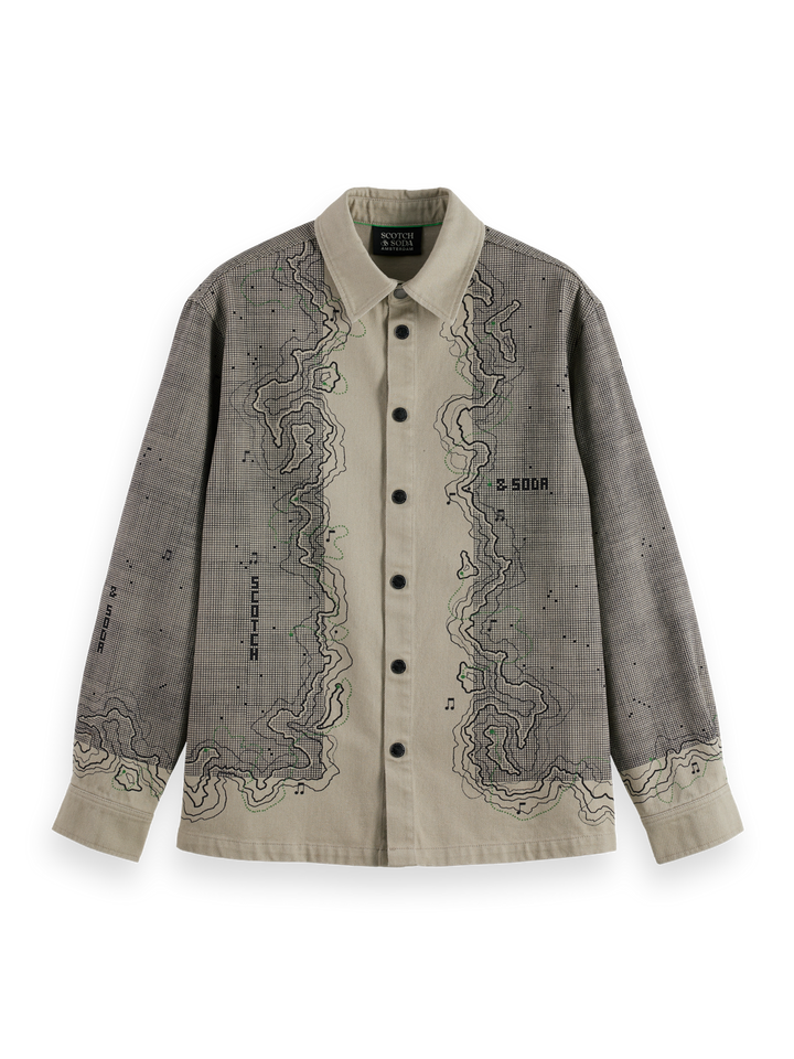 Placement Graphic Overshirt