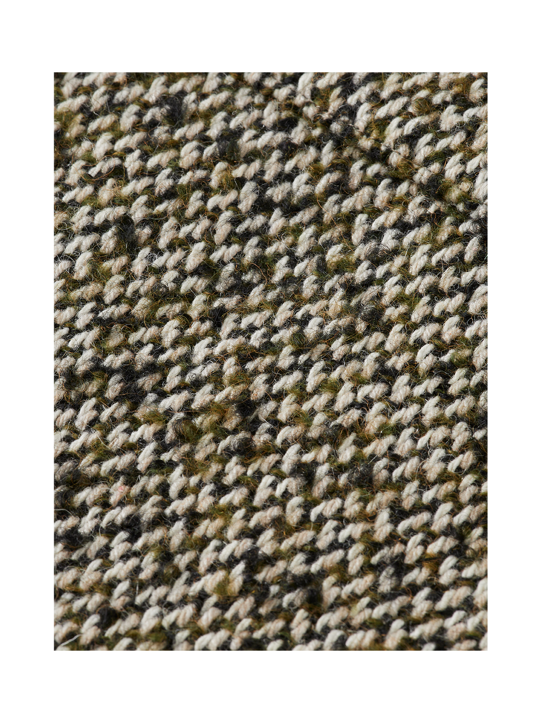 Multicoloured Tweed Wool-Blend Overshirt