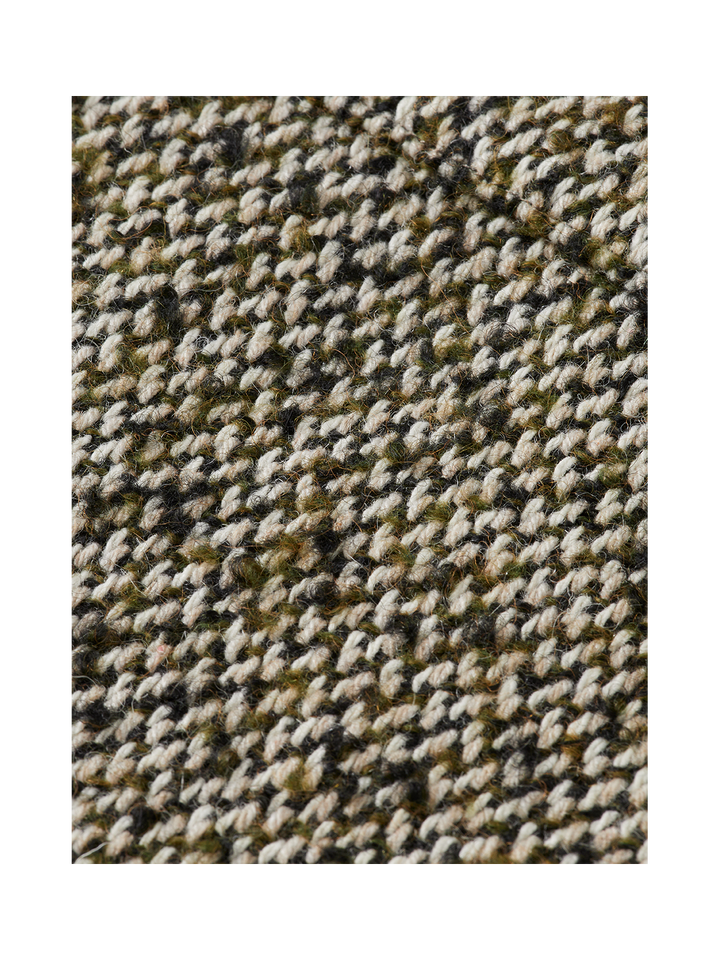 Multicoloured Tweed Wool-Blend Overshirt