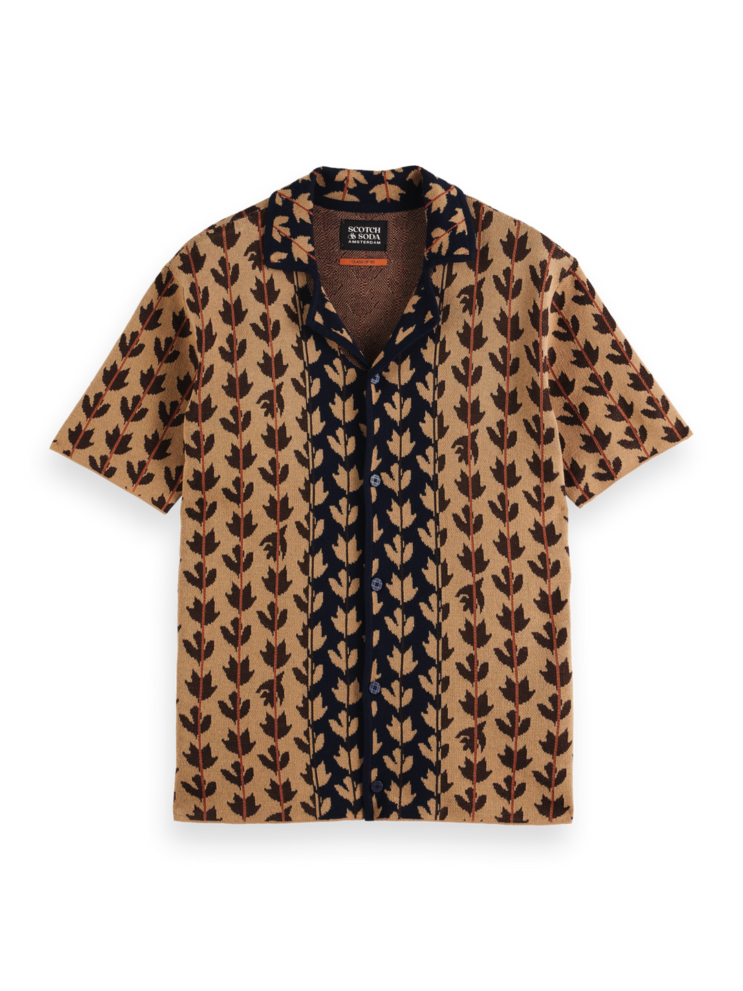 Knitted Short Sleeve Shirt