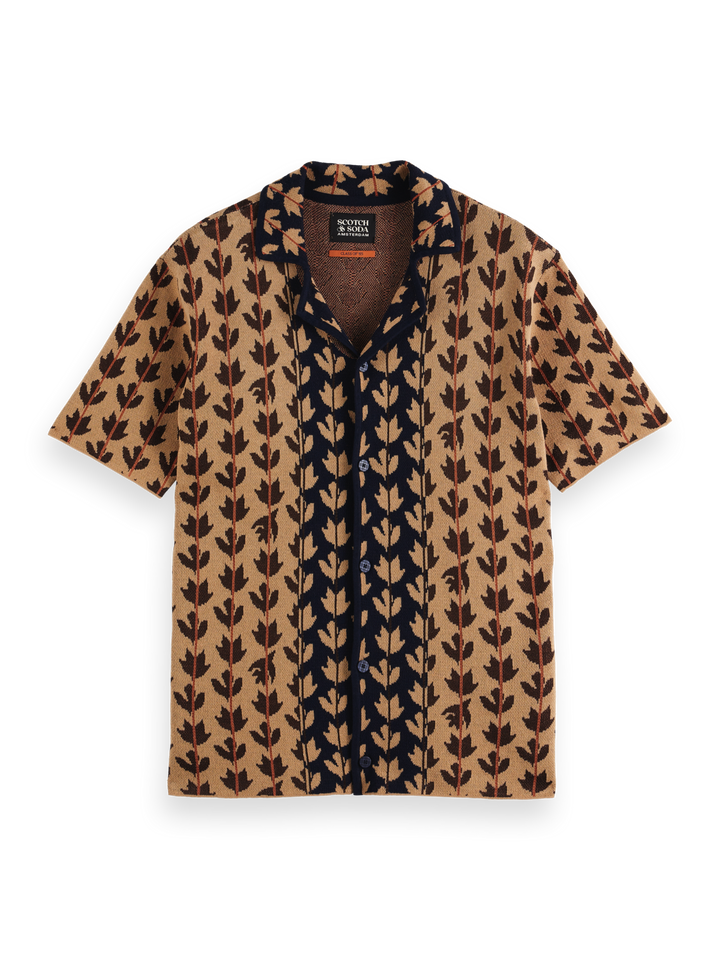 Knitted Short Sleeve Shirt
