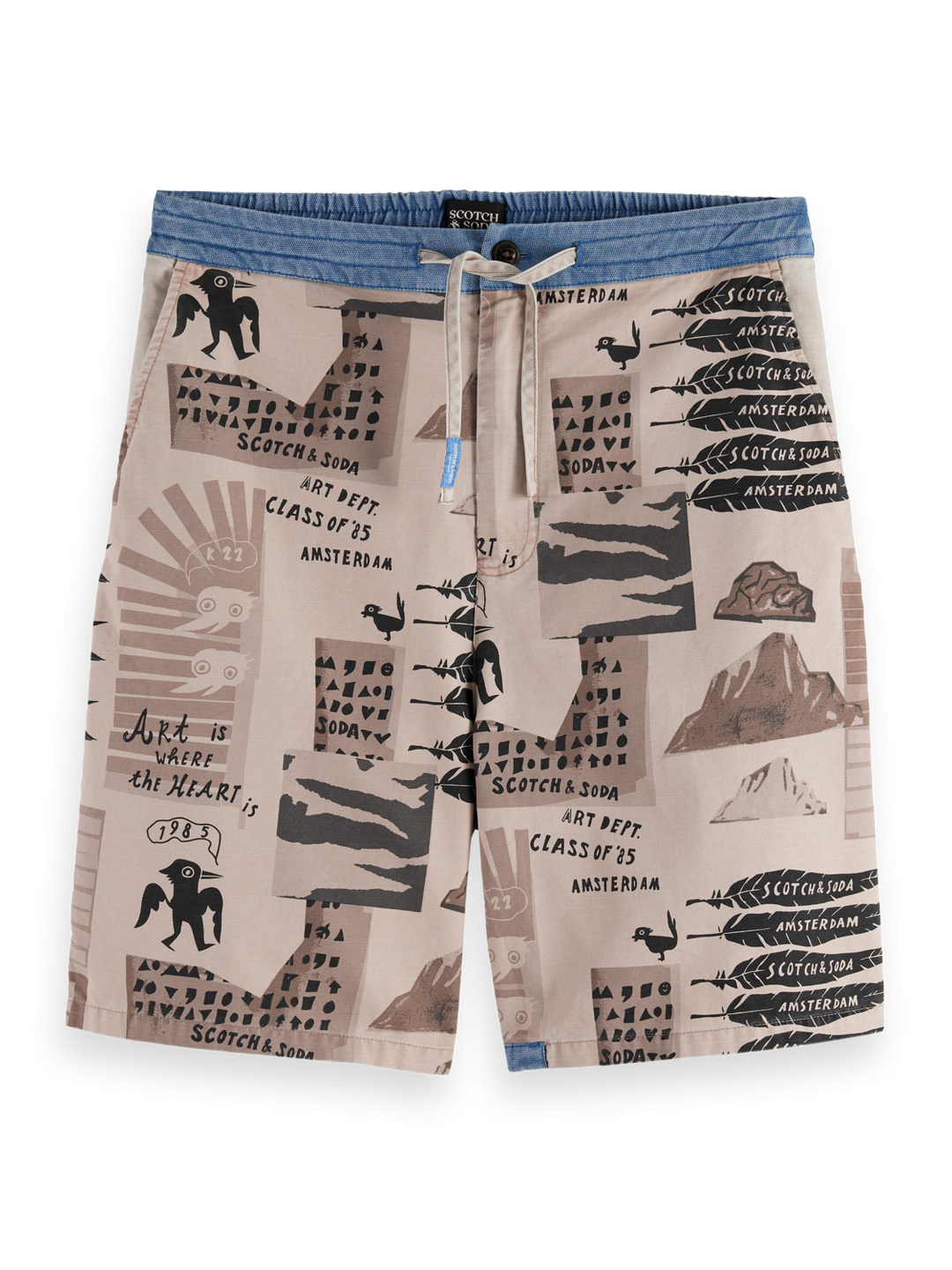 Printed Bermuda Shorts