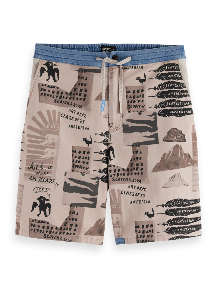 Printed Bermuda Shorts