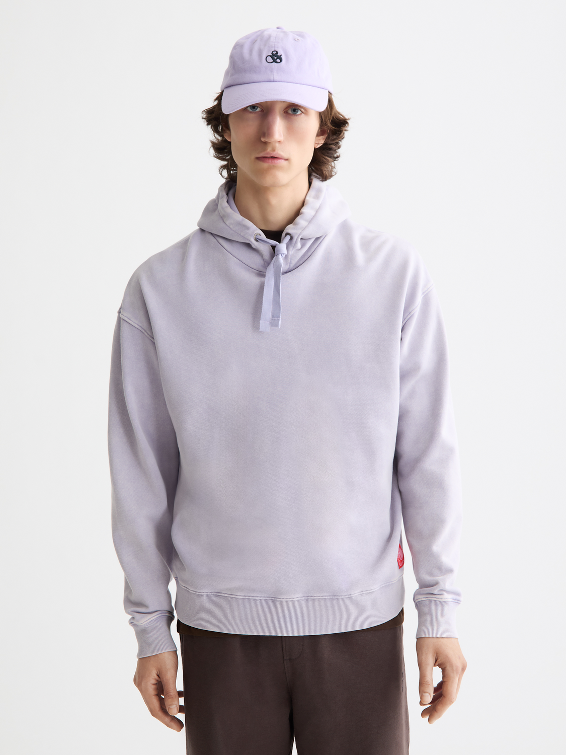 Relaxed-fit artwork hoodie