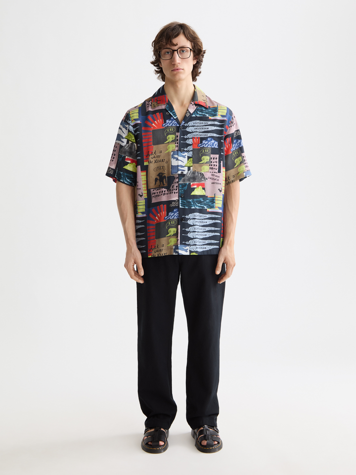 Printed Short Sleeve Shirt