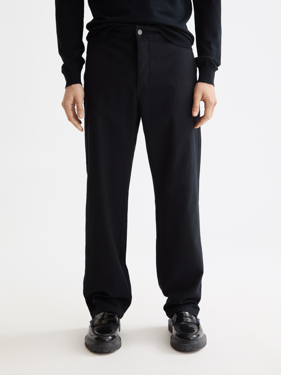 The Verve-Structured cotton carpenter pant