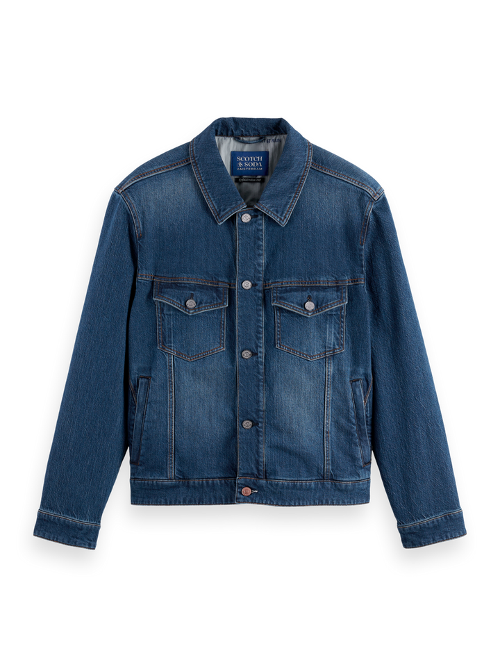 Denim Trucker Jacket – Let It Rain Collection