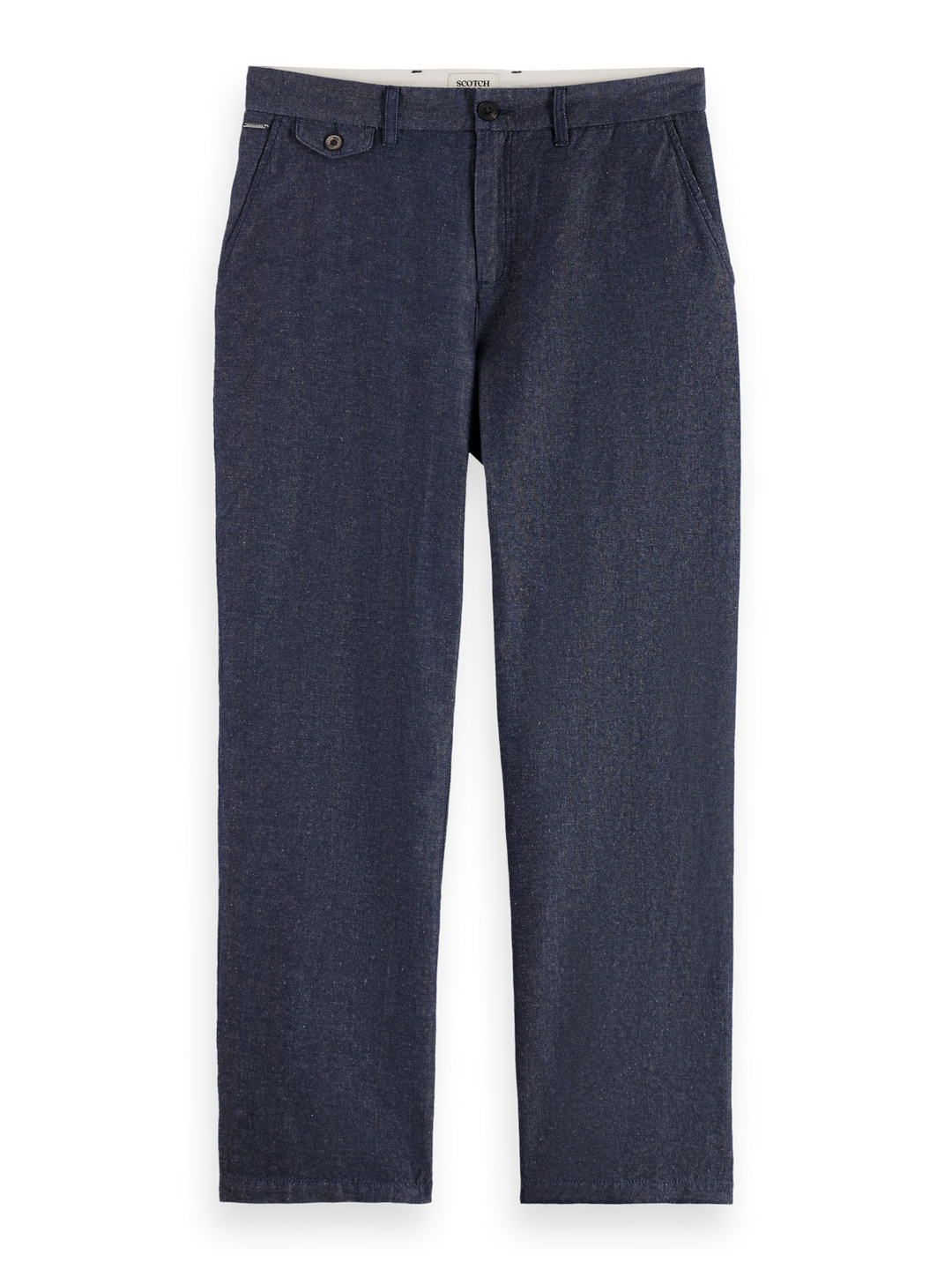Otis Cotton Linen Twill Relaxed Straight Chino