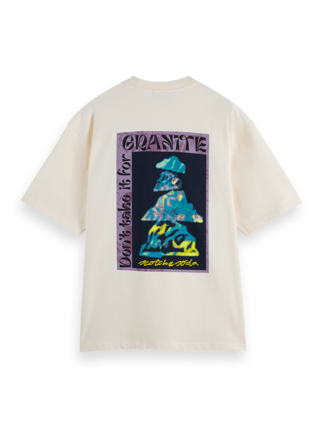 Loose fit front and back artwork t-shirt