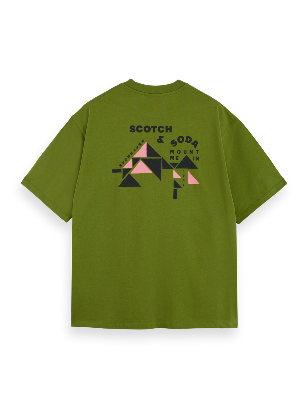 Loose fit front and back artwork t-shirt