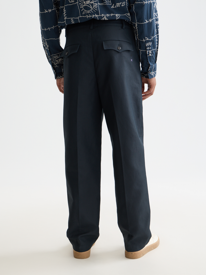 Otis Cotton-Twill Relaxed Straight Chino